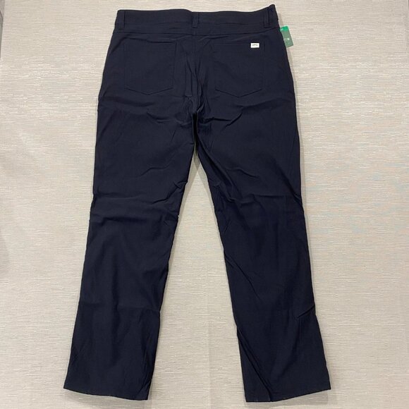 Orvis Fleece Lined Tech Pants Mens 38 x 32 Black Water Repellent Insulated - Picture 3 of 14